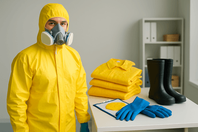 Chemikalienschutzanzug: Kaufratgeber für optimalen Arbeitsschutz